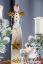 Christmas decorations, holiday home related concept Royalty Free Stock Photo