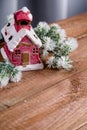 Christmas decorations, holiday home related concept Royalty Free Stock Photo