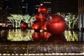 Christmas Decorations, New York Royalty Free Stock Photo