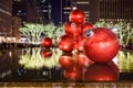 Christmas Decorations, New York Royalty Free Stock Photo