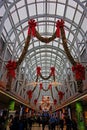 Christmas Decorations, O'Hare Airport, Chicago Royalty Free Stock Photo