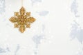 Christmas decorations on white background Royalty Free Stock Photo