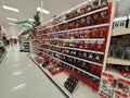 Christmas Decorations for Sale in Retail Store Royalty Free Stock Photo