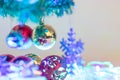 Christmas decorations to celebrate the holiday season Royalty Free Stock Photo