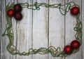 Christmas decorations ,wooden background Royalty Free Stock Photo