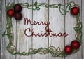 Christmas decorations ,wooden background Royalty Free Stock Photo