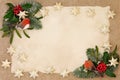 Christmas Decorative Border Royalty Free Stock Photo