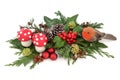 Christmas Decorative Display Royalty Free Stock Photo