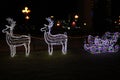 Christmas deers Royalty Free Stock Photo