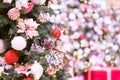 Christmas defocus bokeh Royalty Free Stock Photo