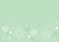 Christmas design bright green