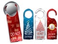 Christmas design privacy labels