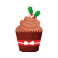 christmas dessert cupcake chocolate