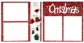 Christmas Digital Scrapbook Page