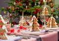 Christmas dining table