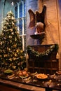 Christmas dinner at Hogwarts Royalty Free Stock Photo