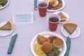 Christmas dinner on the table, Los Angeles, California