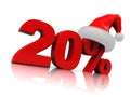 Christmas discount Royalty Free Stock Photo