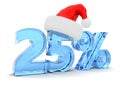 Christmas discount Royalty Free Stock Photo