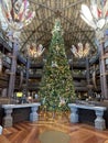 Christmas at Disney`s Animal Kingdom Lodge, Orlando Florida