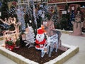 Christmas display in a store.