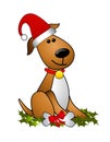 Christmas Dog Santa Hat