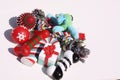 Christmas dog toys Royalty Free Stock Photo