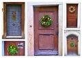 Christmas doors