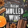 Christmas drink mulled wine