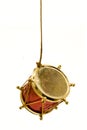 Christmas drum hanging Royalty Free Stock Photo