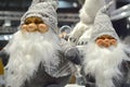 Christmas dwarfs with white cap