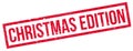 Christmas Edition rubber stamp Royalty Free Stock Photo