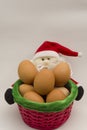 Christmas eggs Royalty Free Stock Photo