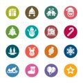 Christmas Element Color Icons