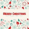 Christmas elements Royalty Free Stock Photo