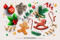 Christmas elements, use for design illustration