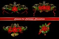 Christmas elements for your designs Royalty Free Stock Photo