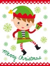 Christmas elf Royalty Free Stock Photo