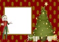 Christmas Elf Scrapbook Page Royalty Free Stock Photo