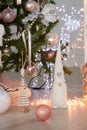 Christmas Elv decorations. Royalty Free Stock Photo