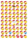 Christmas Emoticons / Emoji Vector File
