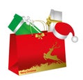 Christmas envelope with gift packs