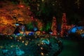 Christmas Eve in Butchart Gardens, Victoria, BC