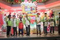 Christmas eve caroling event in Domain Mall Hong Kong