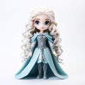Elsa Vinyl Toy With Anime-inspired Hair Dress