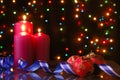 Christmas evening Royalty Free Stock Photo