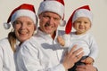 Christmas Family Portrait Royalty Free Stock Photo