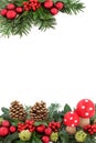 Christmas Fantasy Border Royalty Free Stock Photo