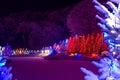 Christmas fantasy - chrismas trees in lights