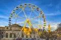 Christmas Ferris Wheel St Perpetue Church Nimes Gard France